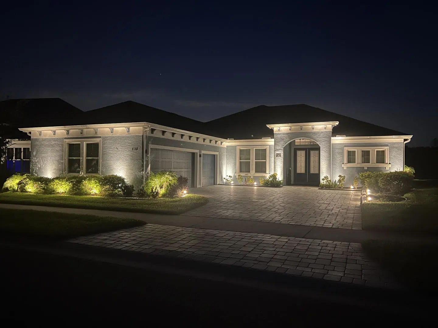 Front Yard LED Lighting South Tampa
